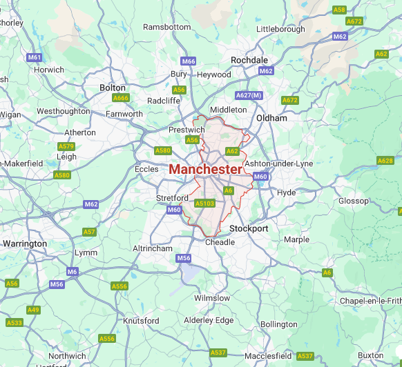 Manchester Map
